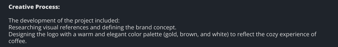 Lumos Café brand design